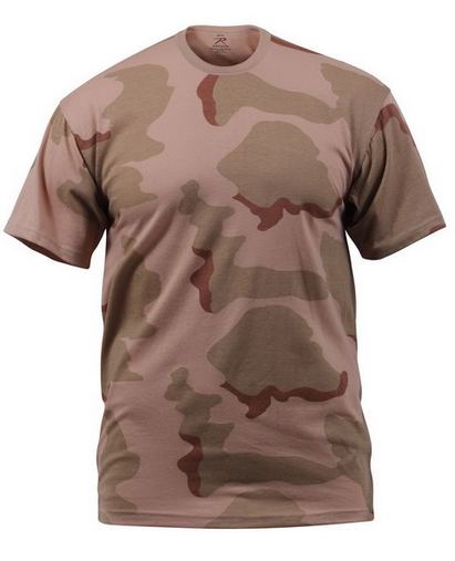 Custom Printed  Rothco Camo T-Shirts - 6767 